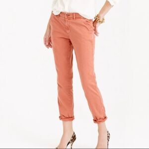 J. Crew Women's Cropped Pants in Coral